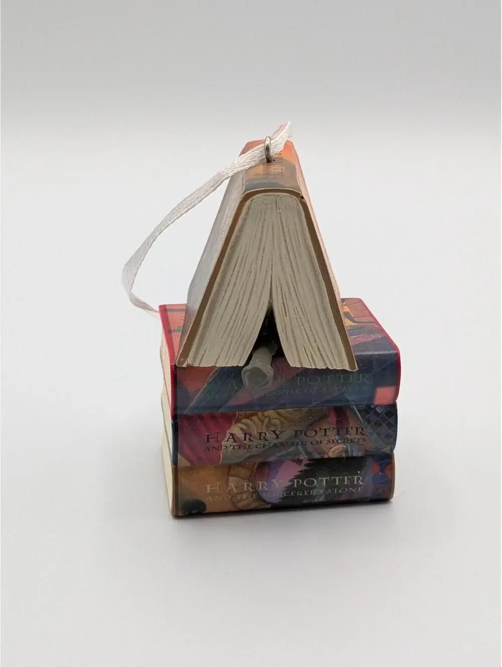 Hallmark Harry Potter Books and Wand Christmas Ornament